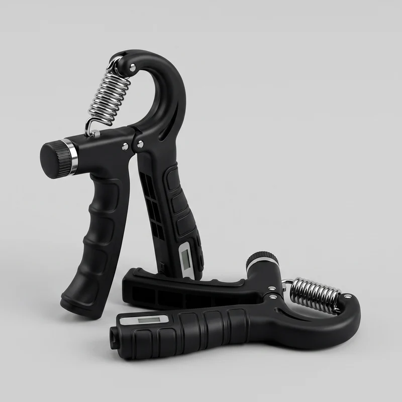 Grippers Souples Réglables 5 à 60 kg — Lot de 2