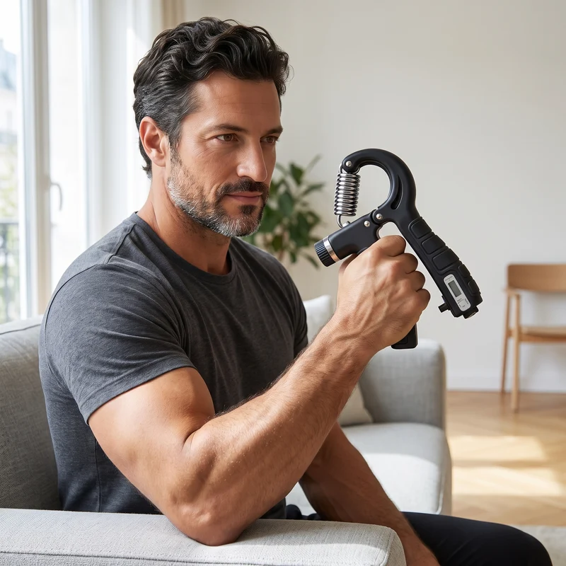 Grippers Souples Réglables 5 à 60 kg — Lot de 2