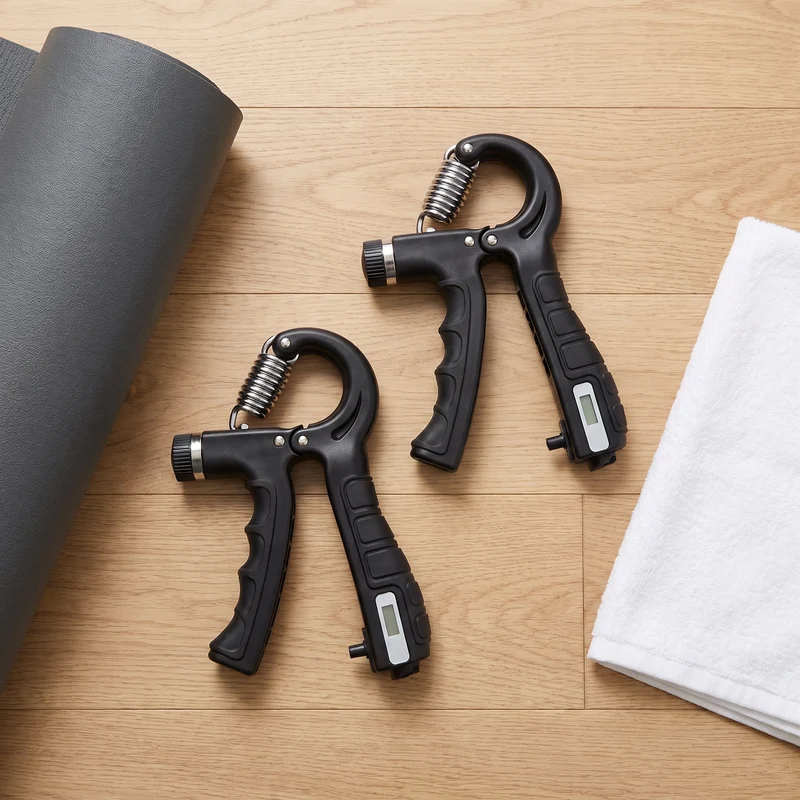 Grippers Souples Réglables 5 à 60 kg — Lot de 2