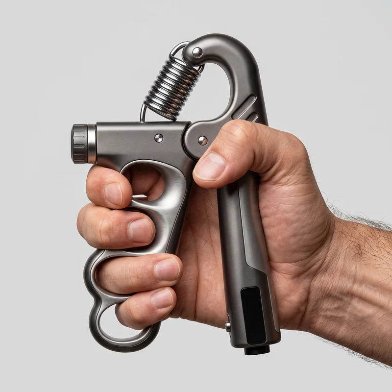 Gripper Musculation Réglable 5 à 100 kg avec Compteur
