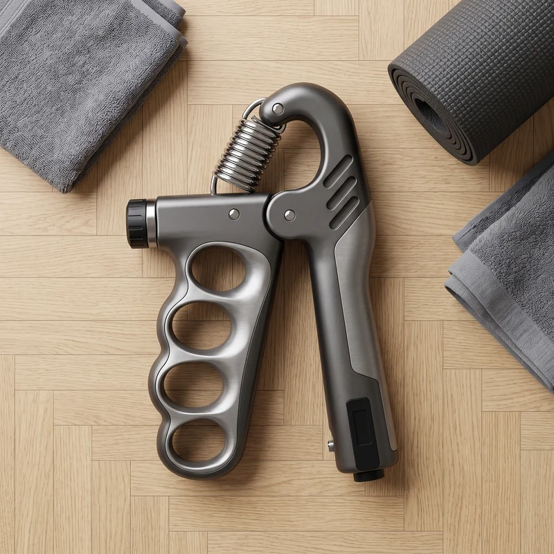 Gripper Musculation Réglable 5 à 100 kg avec Compteur