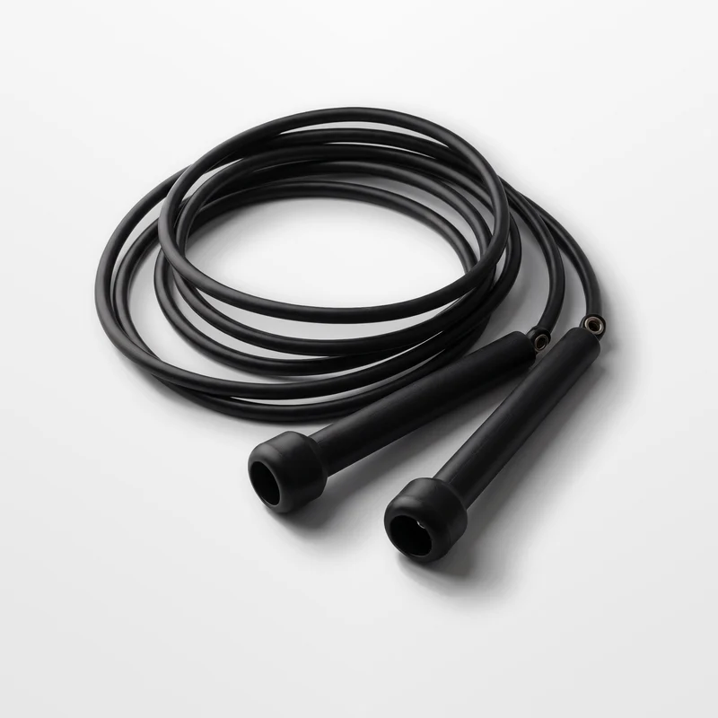 Corde à Sauter Classique 2,80 m — Câble PVC Réglable, Poignées Antidérapantes