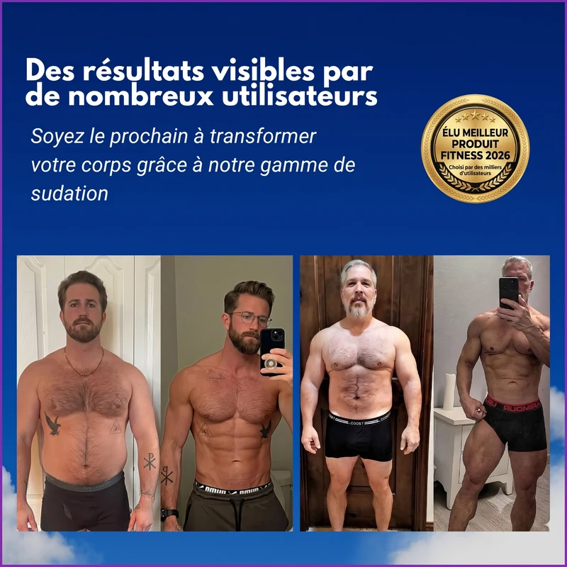Ceinture de sudation homme