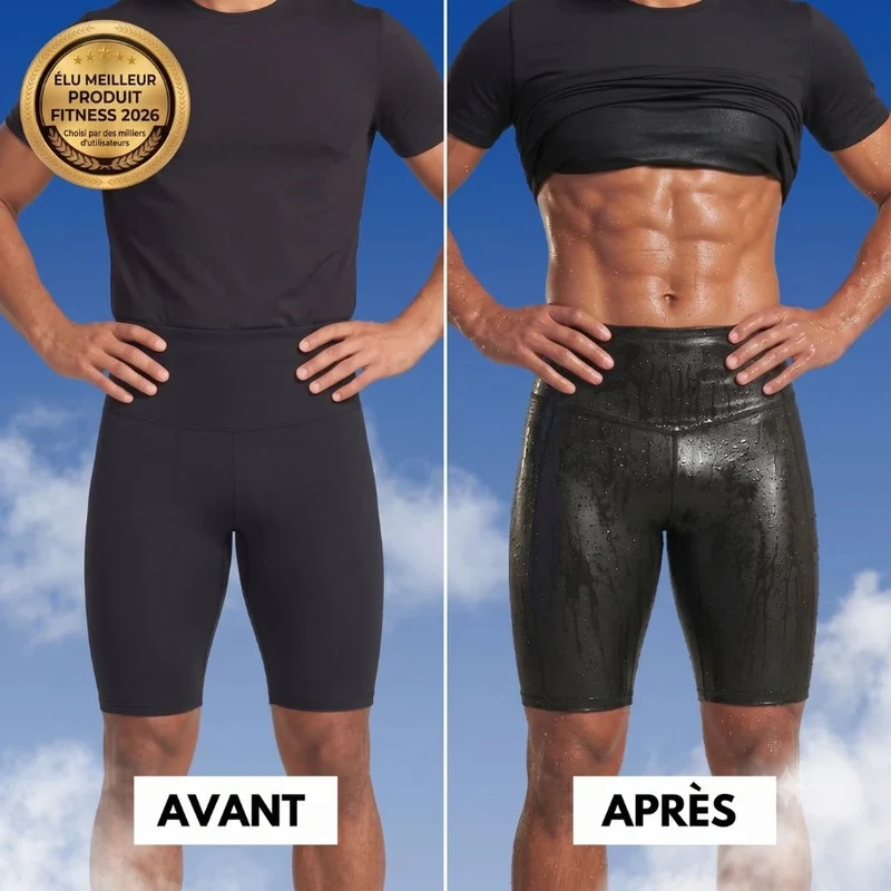 Short de sudation homme