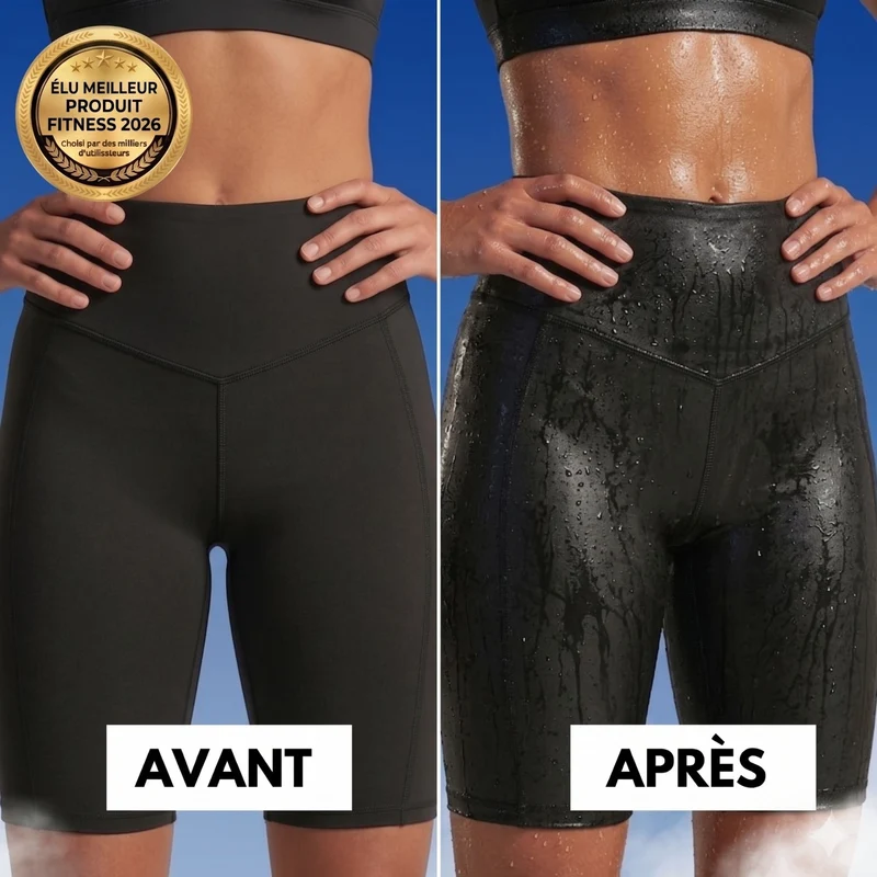 Short de Sudation Femme Thermo-Actif