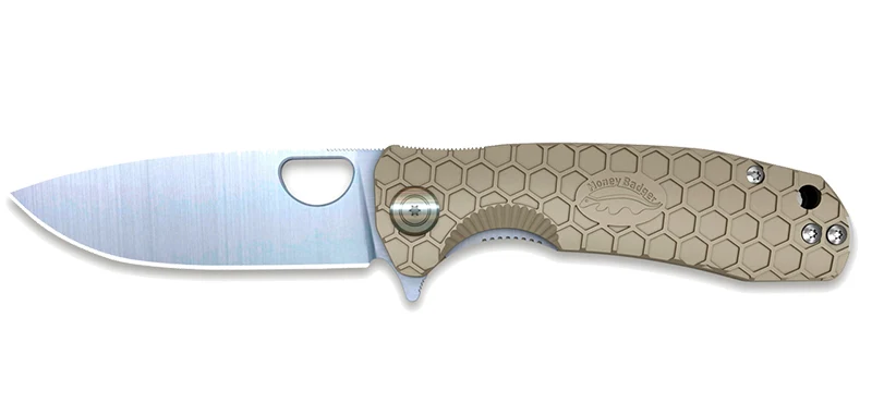 Couteau pliant Honey Badger Flipper D2 Large acier D2 lame 92 mm lame drop point
