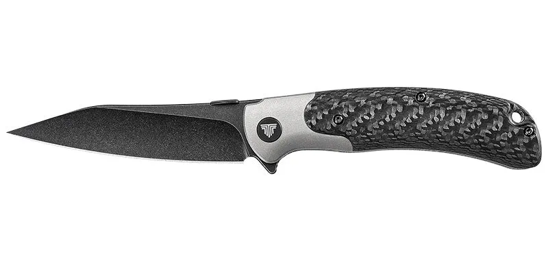 Couteau pliant Trivisa UMa-05B acier S35VN lame 92 mm fil lisse pour la coupe au quotidien