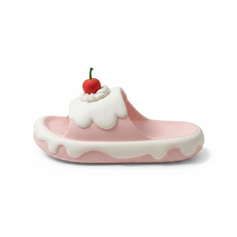 Claquettes Glace Gâteau Femme
