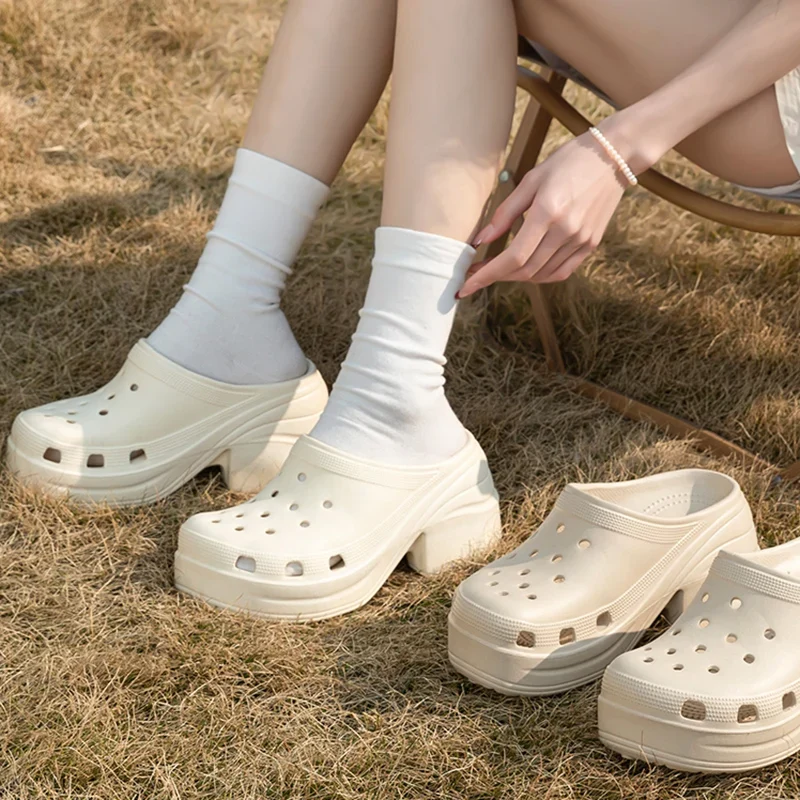Mules Sabots Femme à Talon