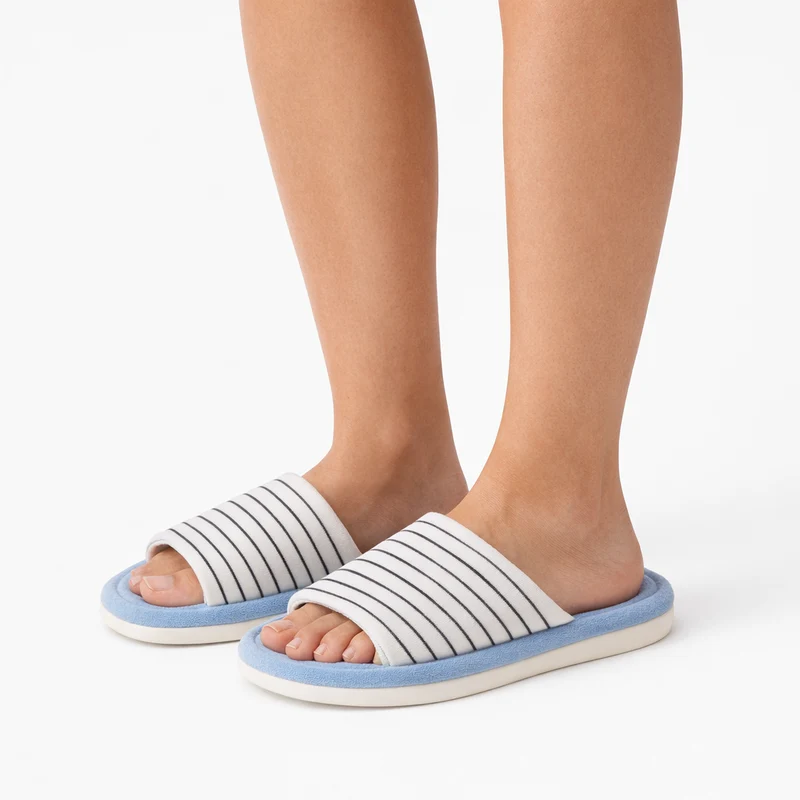 Chaussons femme été ouverts