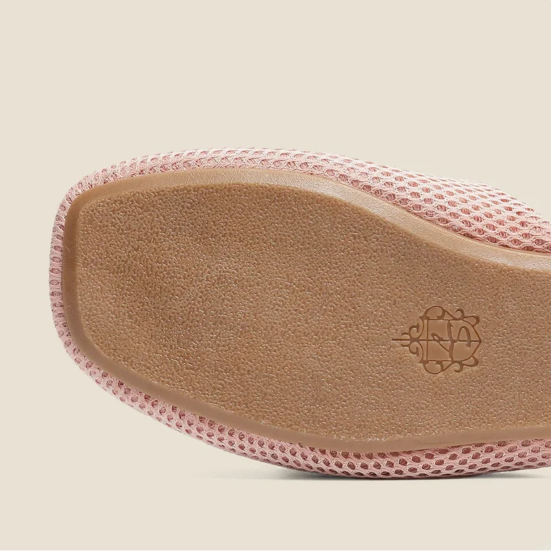 Chaussons femme mules respirantes