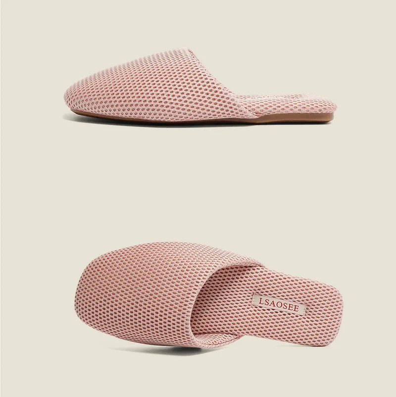 Chaussons femme mules respirantes