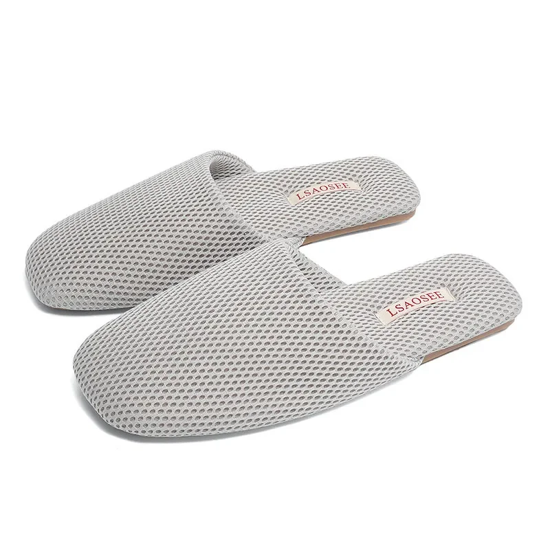 Chaussons femme mules respirantes