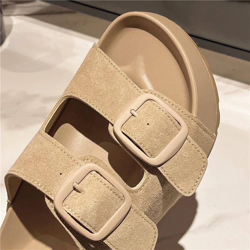 Chaussons femme été sandales