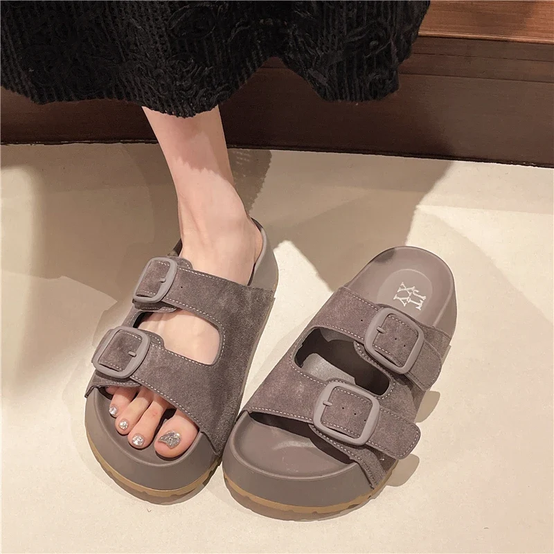 Chaussons femme été sandales