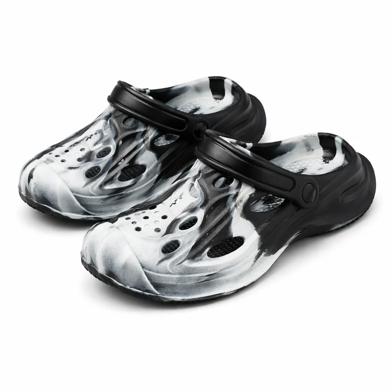 Chaussons Sabots pour Homme Bicolore