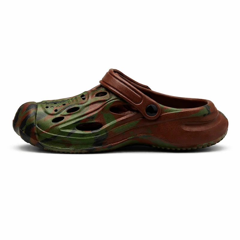 Chaussons Sabots pour Homme Bicolore
