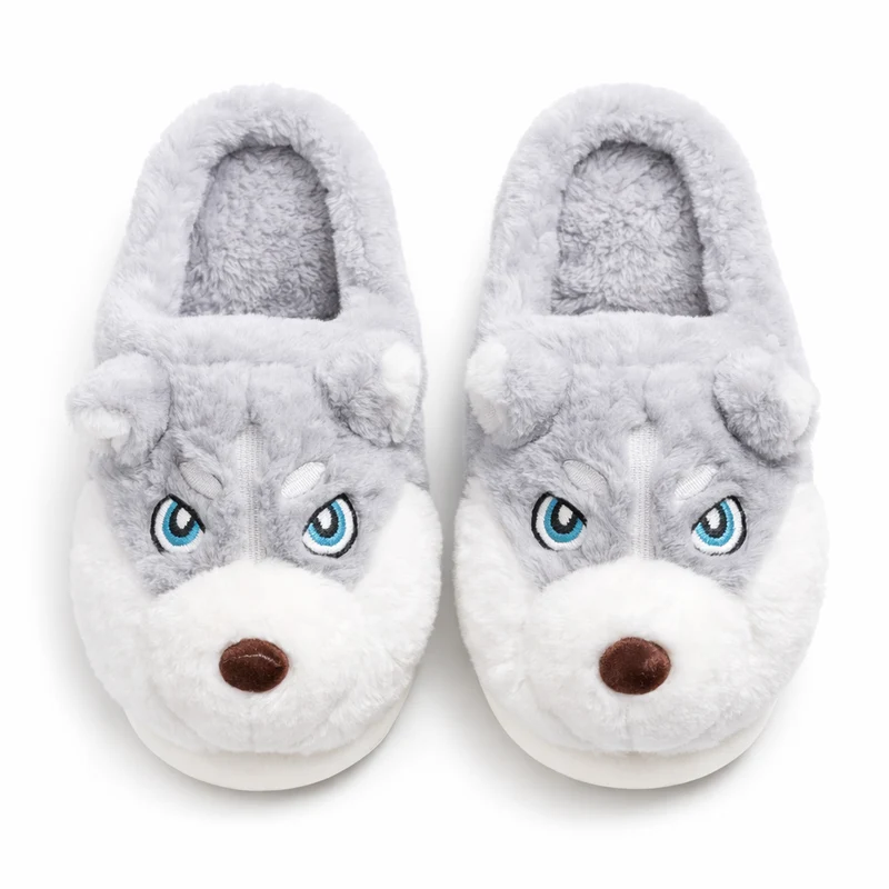 Chaussons Rigolos Chien pour Homme