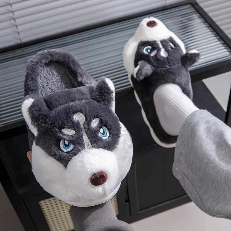 Chaussons Rigolos Chien pour Homme