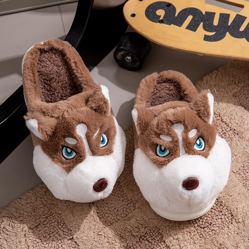 Chaussons Rigolos Chien pour Homme