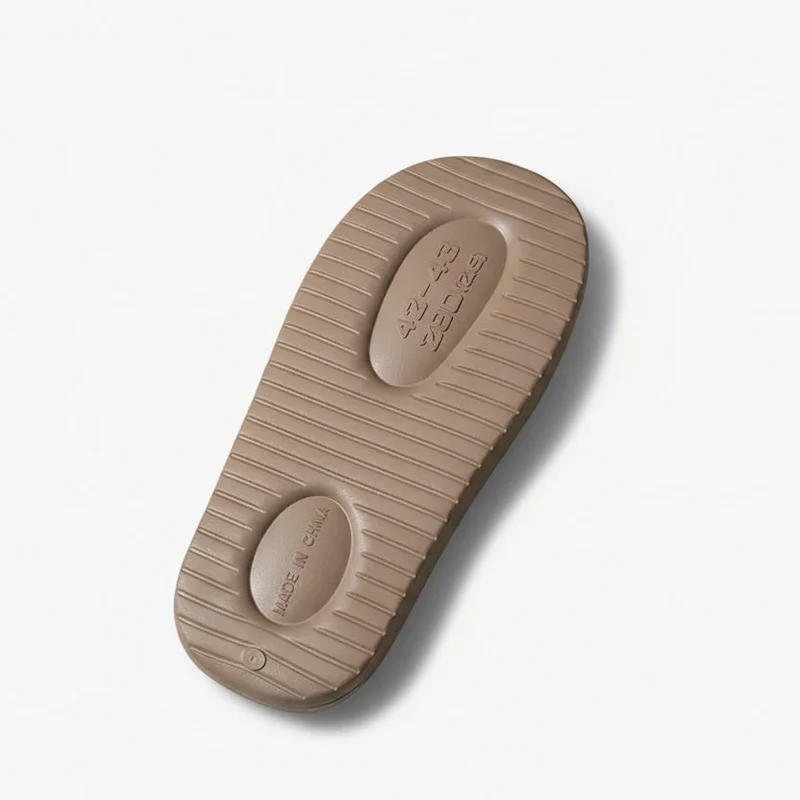 Chaussons Homme Fourrure Marron