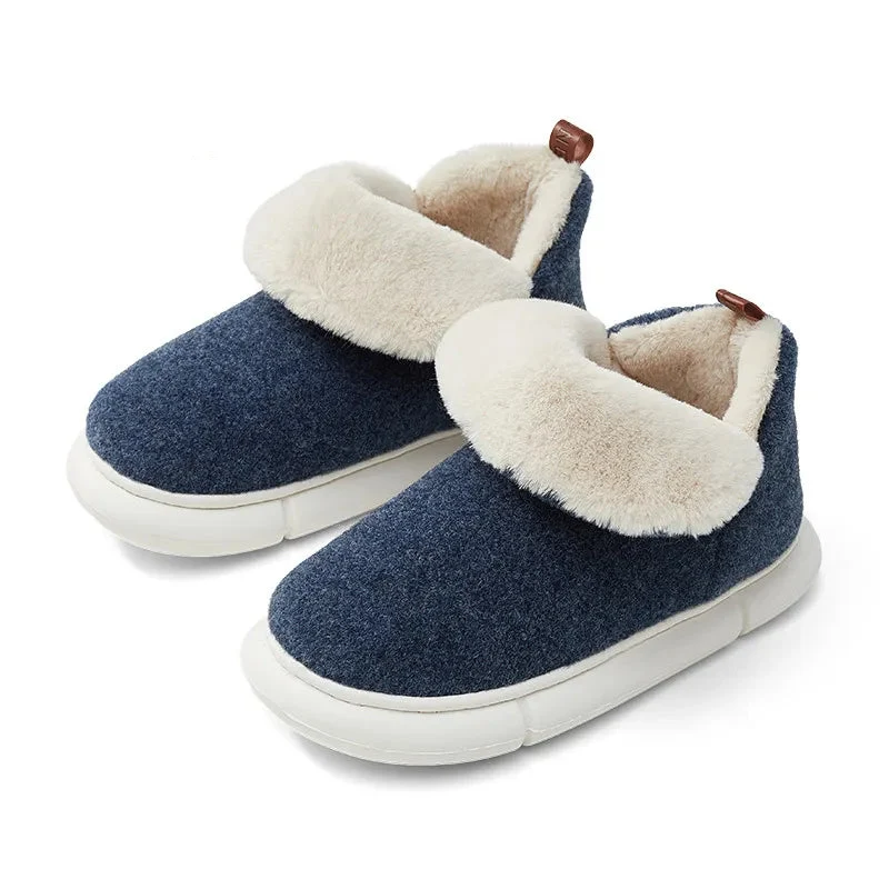 Chaussons Hauts Fourrure Homme