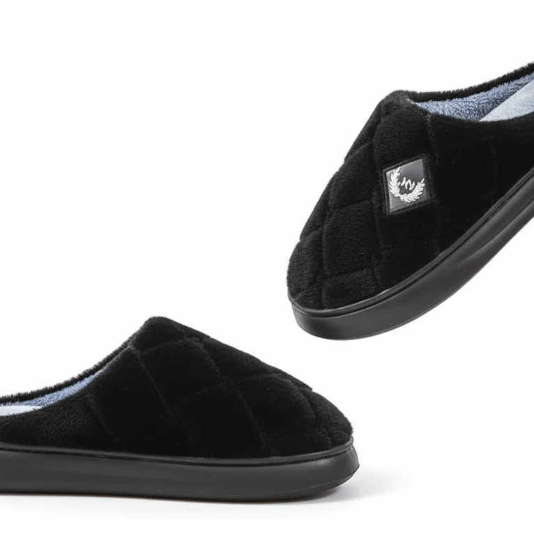 Chaussons Homme Fausse Fourrure