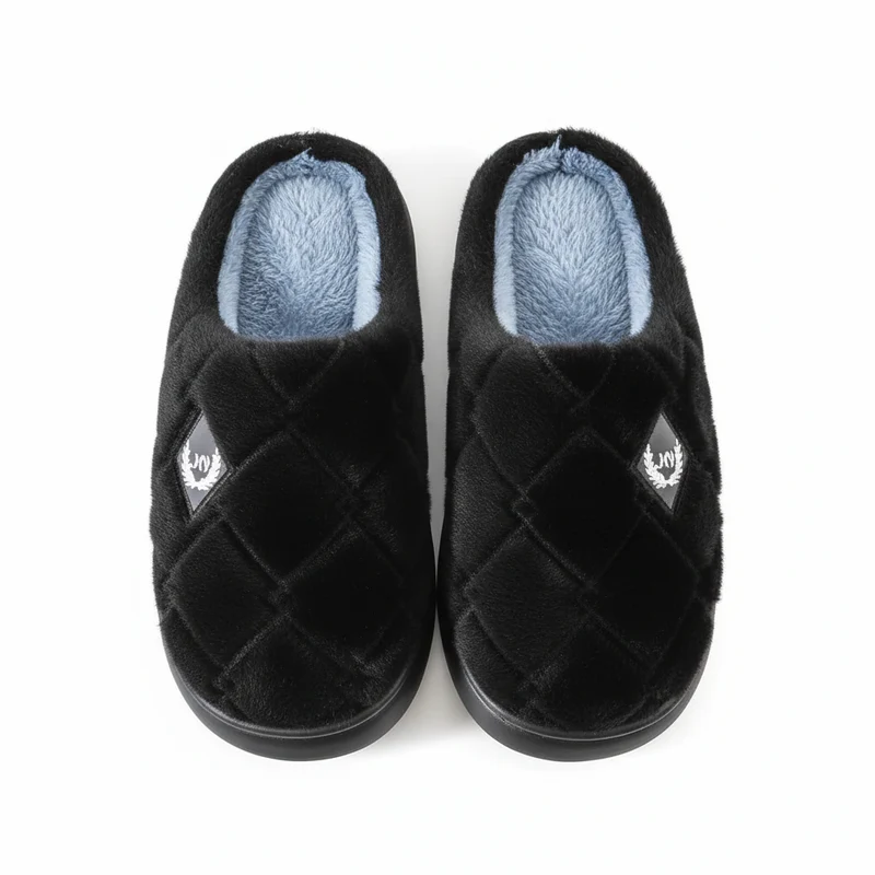Chaussons Homme Fausse Fourrure