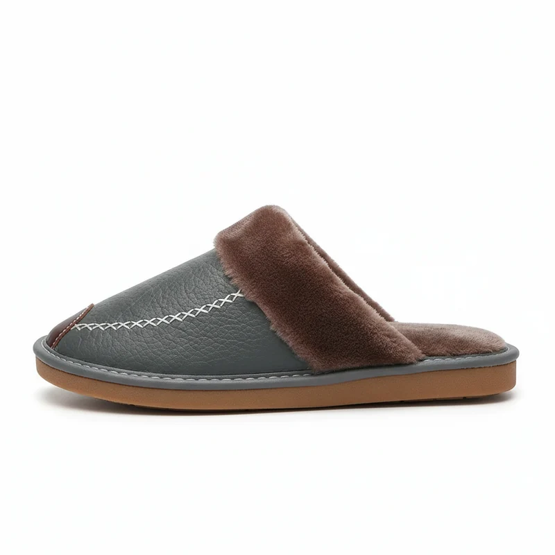 Chaussons Homme avec Fourrure