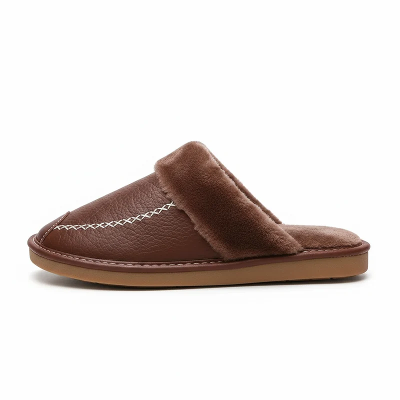 Chaussons Homme avec Fourrure