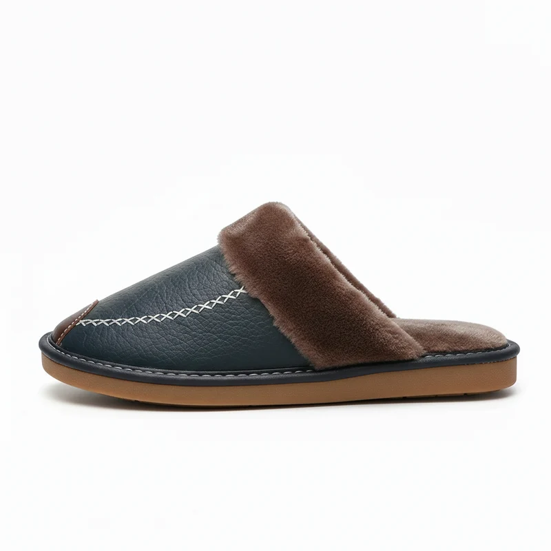 Chaussons Homme avec Fourrure