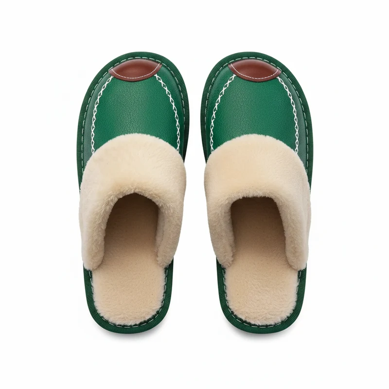 Chaussons Homme avec Fourrure
