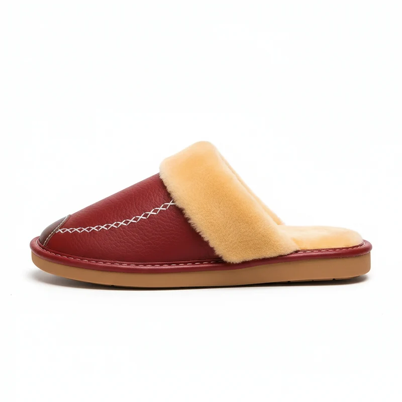 Chaussons Homme avec Fourrure
