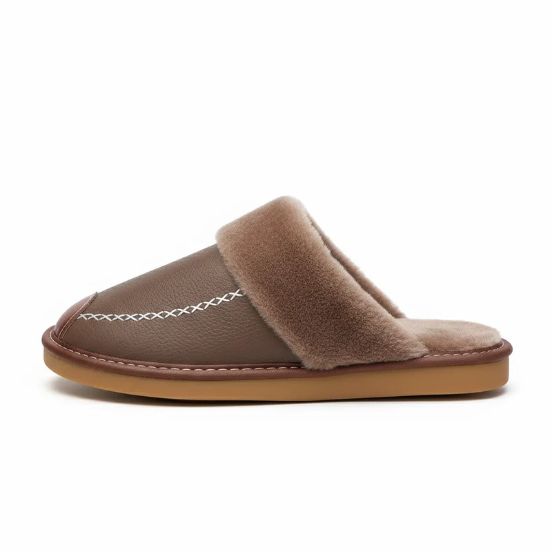 Chaussons Homme avec Fourrure