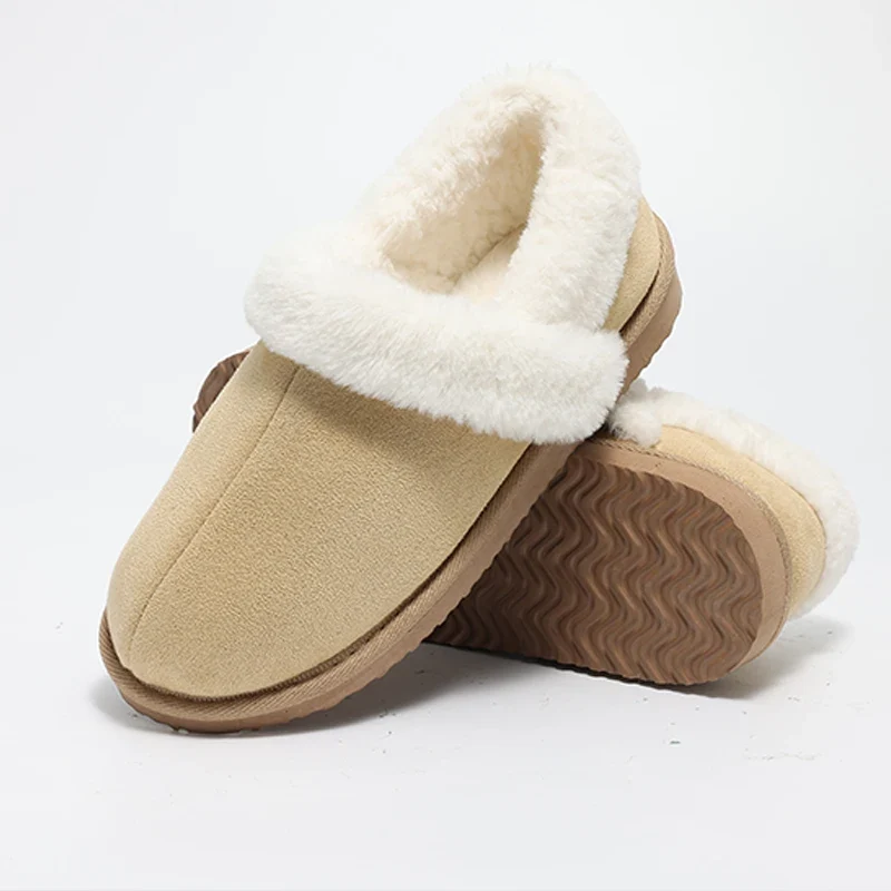 Chaussons Chauds Style Sherpa