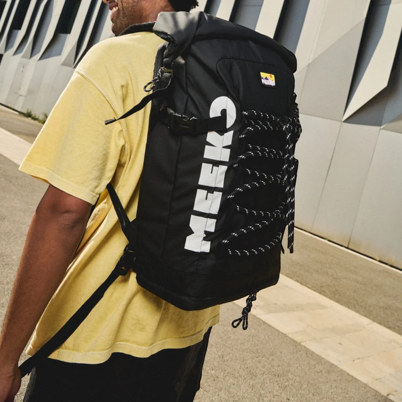 WOODPACKER - BLACK - BACKPACK MODULABLE, TECHNIQUE ET DURABLE