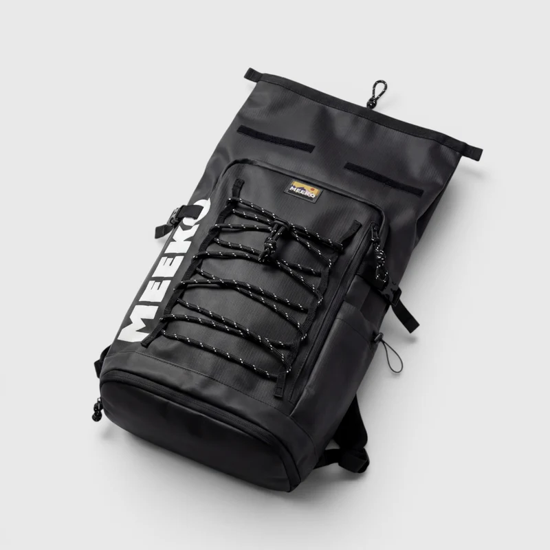WOODPACKER - BLACK - BACKPACK MODULABLE, TECHNIQUE ET DURABLE