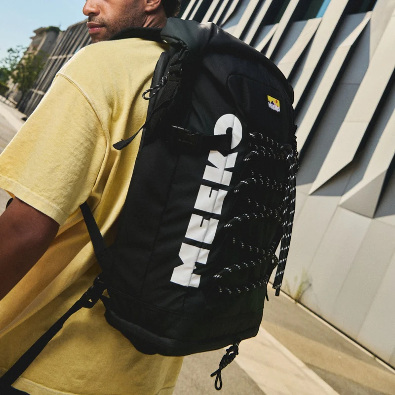 WOODPACKER - BLACK - BACKPACK MODULABLE, TECHNIQUE ET DURABLE