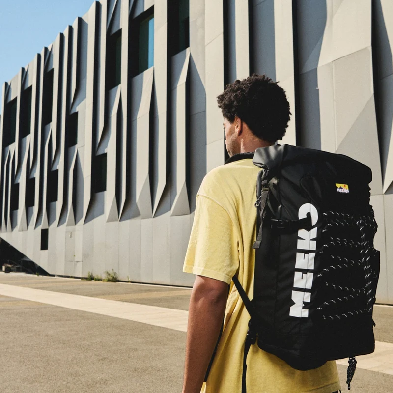WOODPACKER - BLACK - BACKPACK MODULABLE, TECHNIQUE ET DURABLE