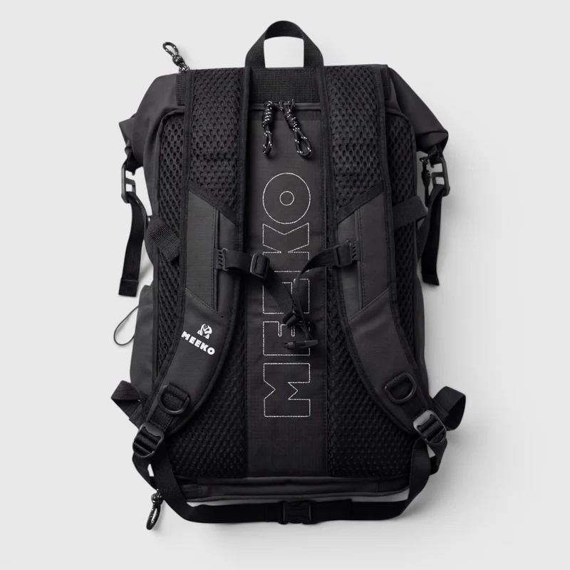 WOODPACKER - BLACK - BACKPACK MODULABLE, TECHNIQUE ET DURABLE