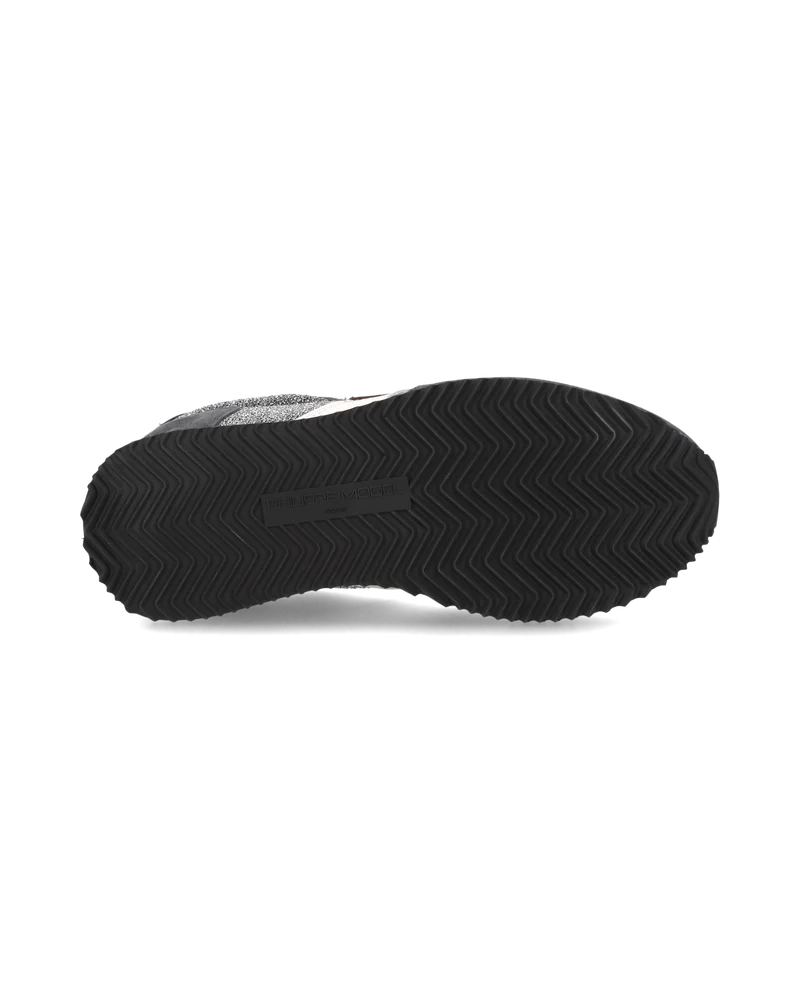 Sneakers Blville Women, Silver Black White