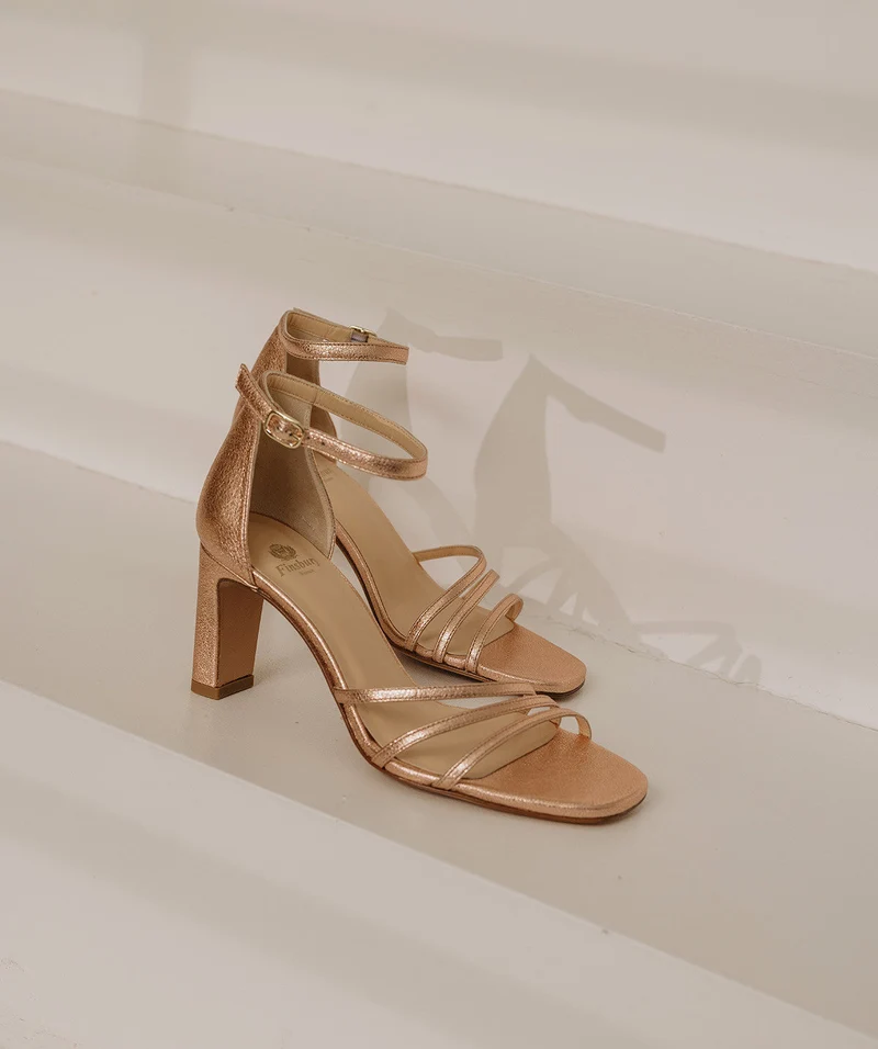 Sandales CÉCILE Pépite Rose