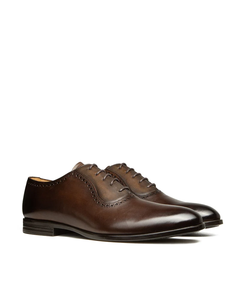 Richelieu KENWOOD Marron Patiné