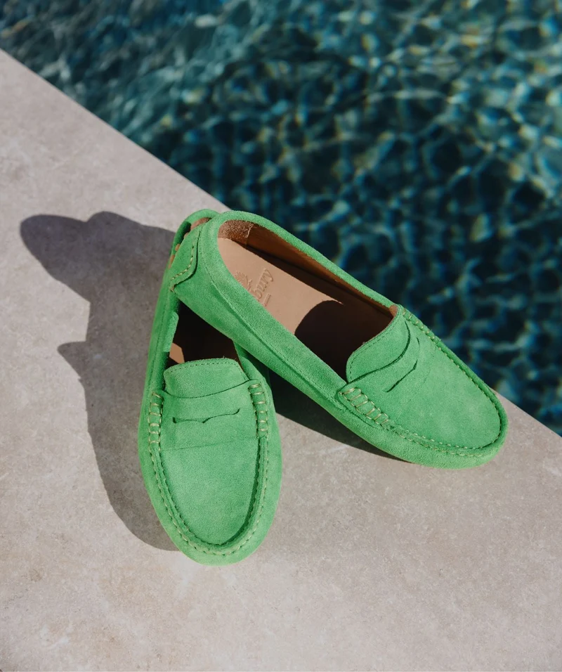 Mocassins ARLEQUIN Vert Emeraude