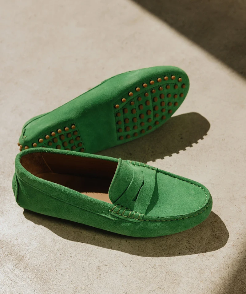 Mocassins ARLEQUIN Vert Emeraude