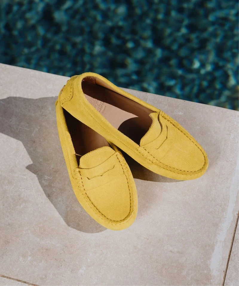 Mocassins ARLEQUIN Jaune citrine