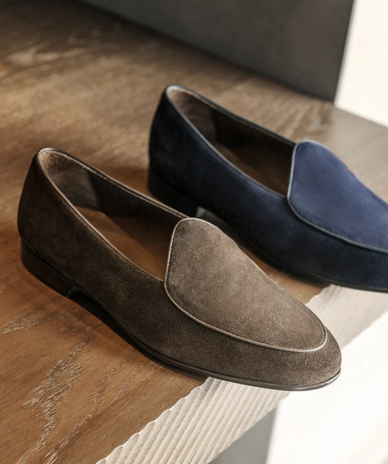 Mocassin DOUGLAS Daim Marron