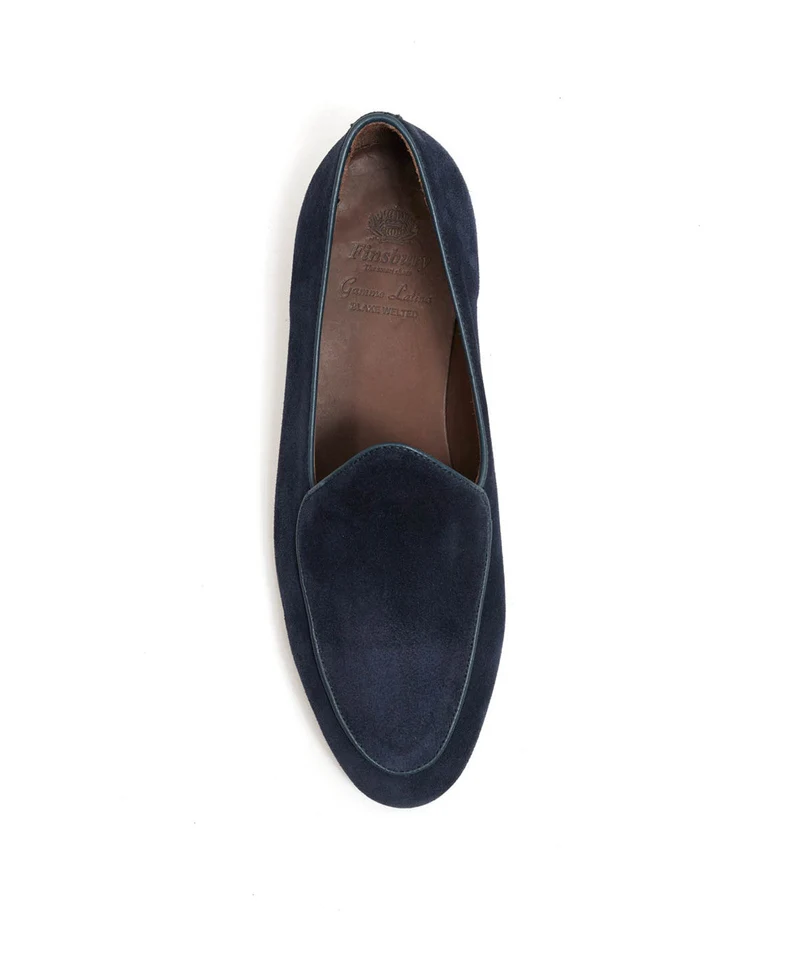 Mocassin DOUGLAS Daim Marine