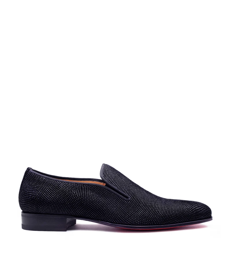 Mocassin BELEM Veau Velours Noir