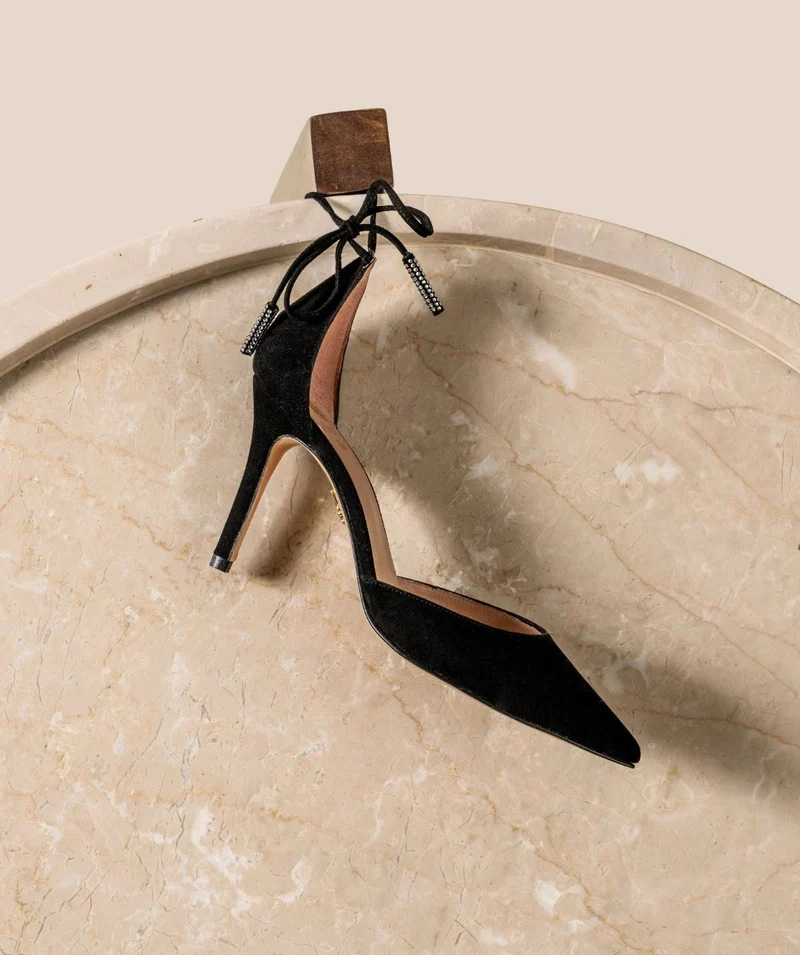 Escarpins DIANA Veau Velours Noir